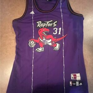 adidas Women's Purple Raptors Basketball Jersey